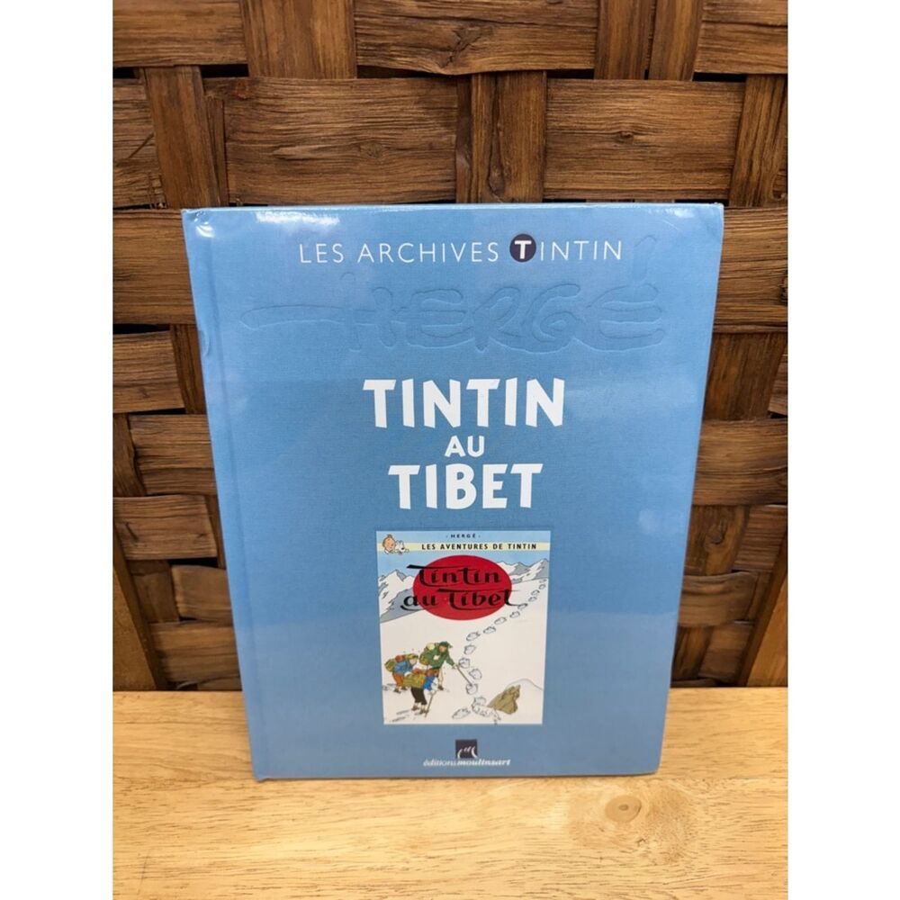 Tintin au Tibet Hardcover Collector Edition – Blue
